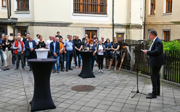 150-letnico Cinkarne obeležili s spominsko razstavo Pelikanovih fotografij