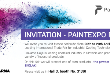 Invitation - PaintExpo fair