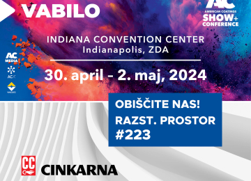 American Coatings Show 2024 – obiščite nas na sejmu