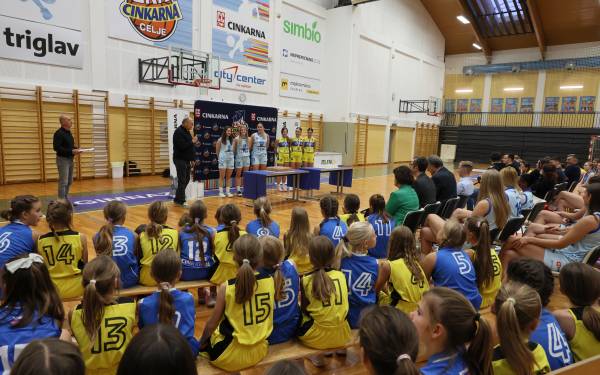 Cinkarna Celje ponosna na mlade zvezde ŽKK Cinkarna Celje