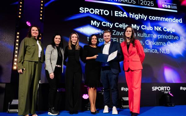 Cinkarna Celje je generalni pokrovitelj najbolj prepoznavne športne blagovne znamke v Sloveniji